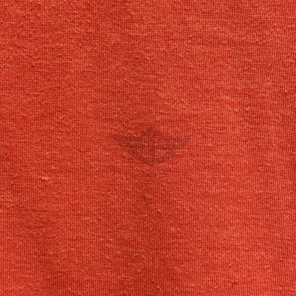 DOCKERS -- Man's Polo Shirt, Solid Orange, Button Collar, Extra Extra Large - Picture 5 of 8